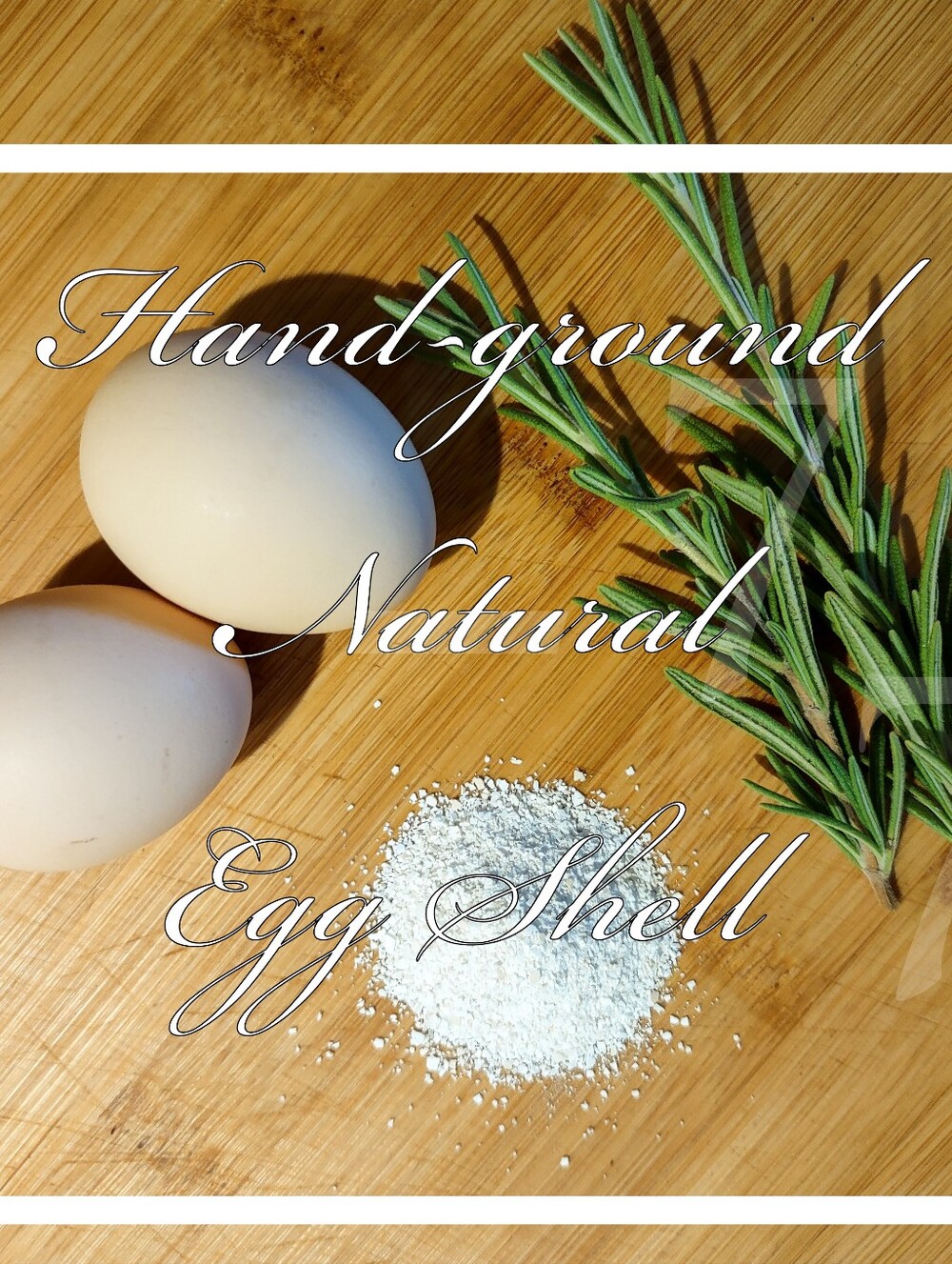 2 oz. Fine Crushed Egg Shells - All Natural Calcium Supplement for Pets & Plants